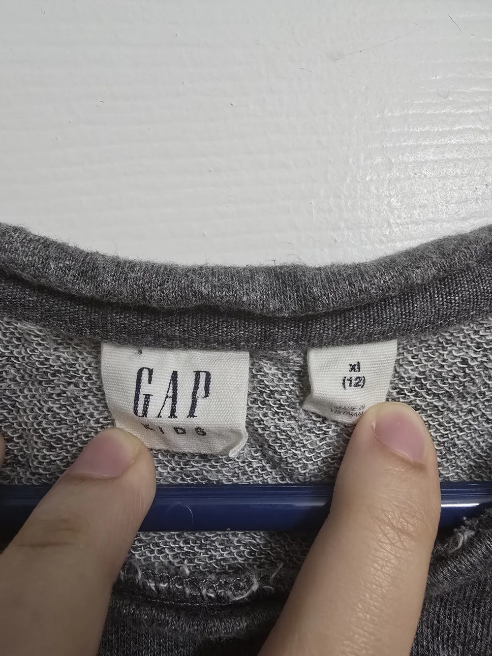 GAP Gray Tee Top with Pink Lace Skirt